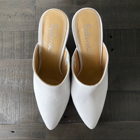 Splendid Nala Mules in White - Picture 2 of 8